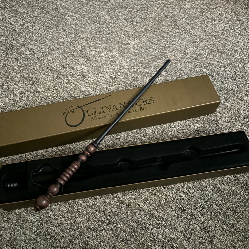 Black and Brown Magic Wand Toy